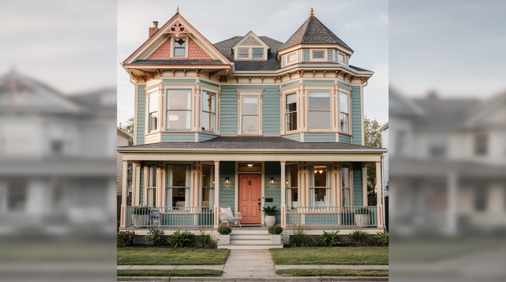Home Tour: A Colorful Victorian House with Modern Comforts