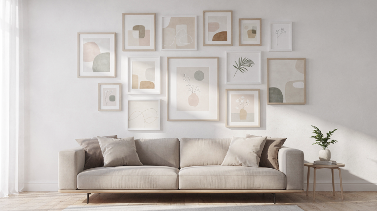 How to Build a Gallery Wall with Art Prints