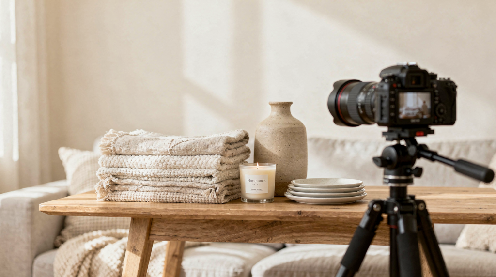 How to Photograph Your Home Goods for an Online Store
