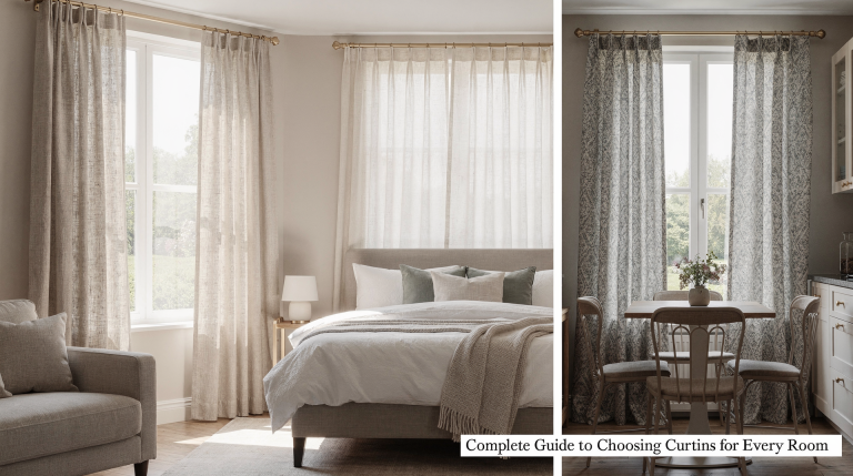 The Complete Guide to Choosing Curtains for Every Room